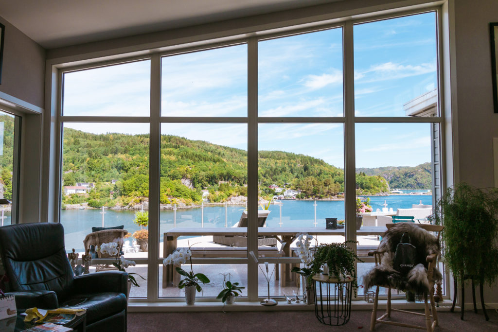 Utsikt over Svenevik